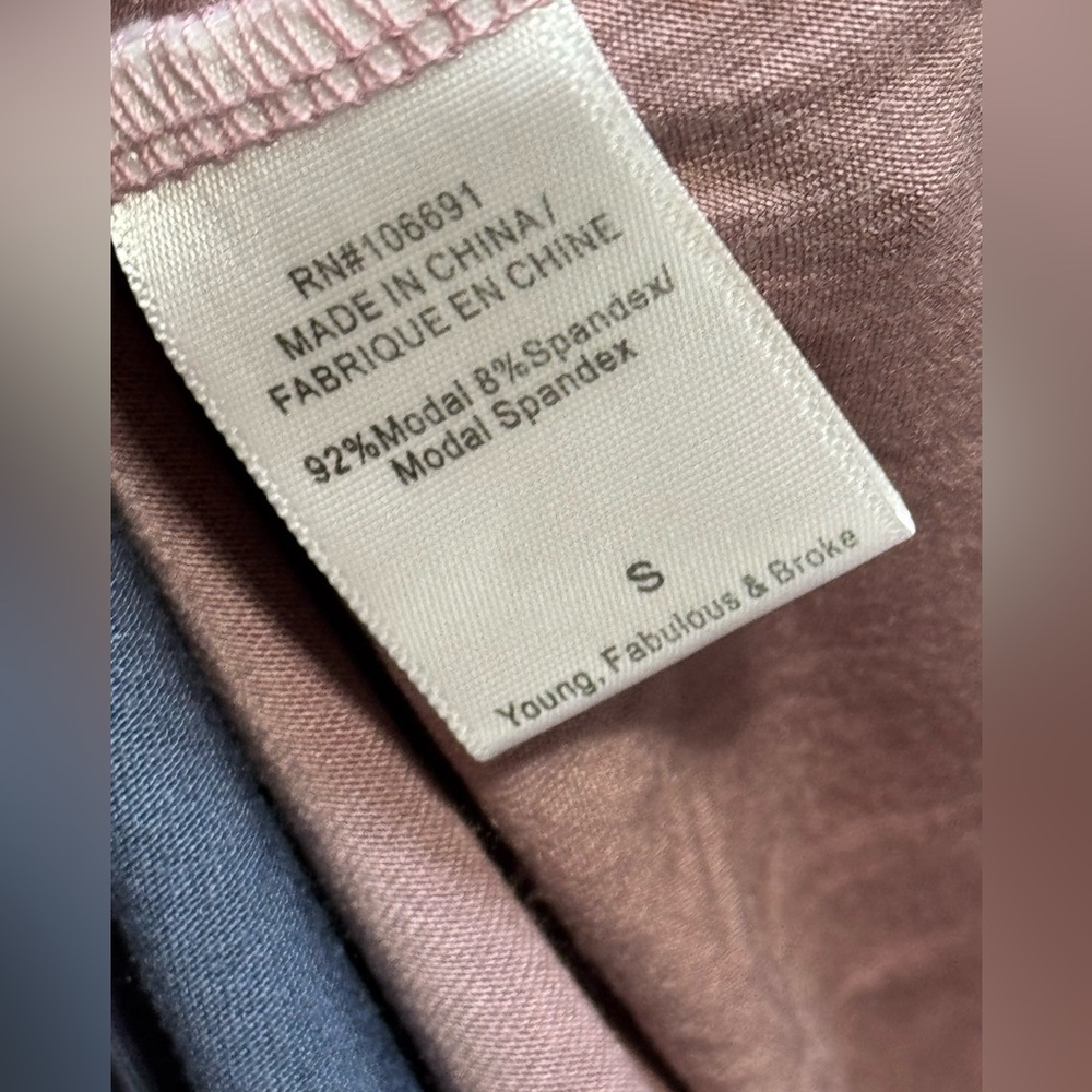 Yfb Young Fabolous‎ Dress Hombre Efect Purple Blue Size S  Modal - Picture 10 of 12